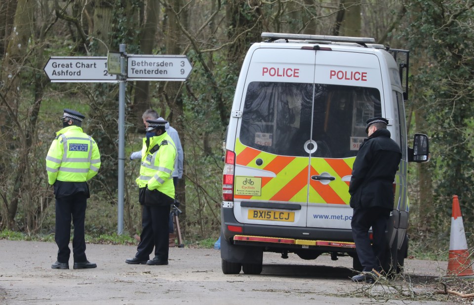 A serving Met Police officer has been arrested on suspicion of murder and kidnap  of Sarah