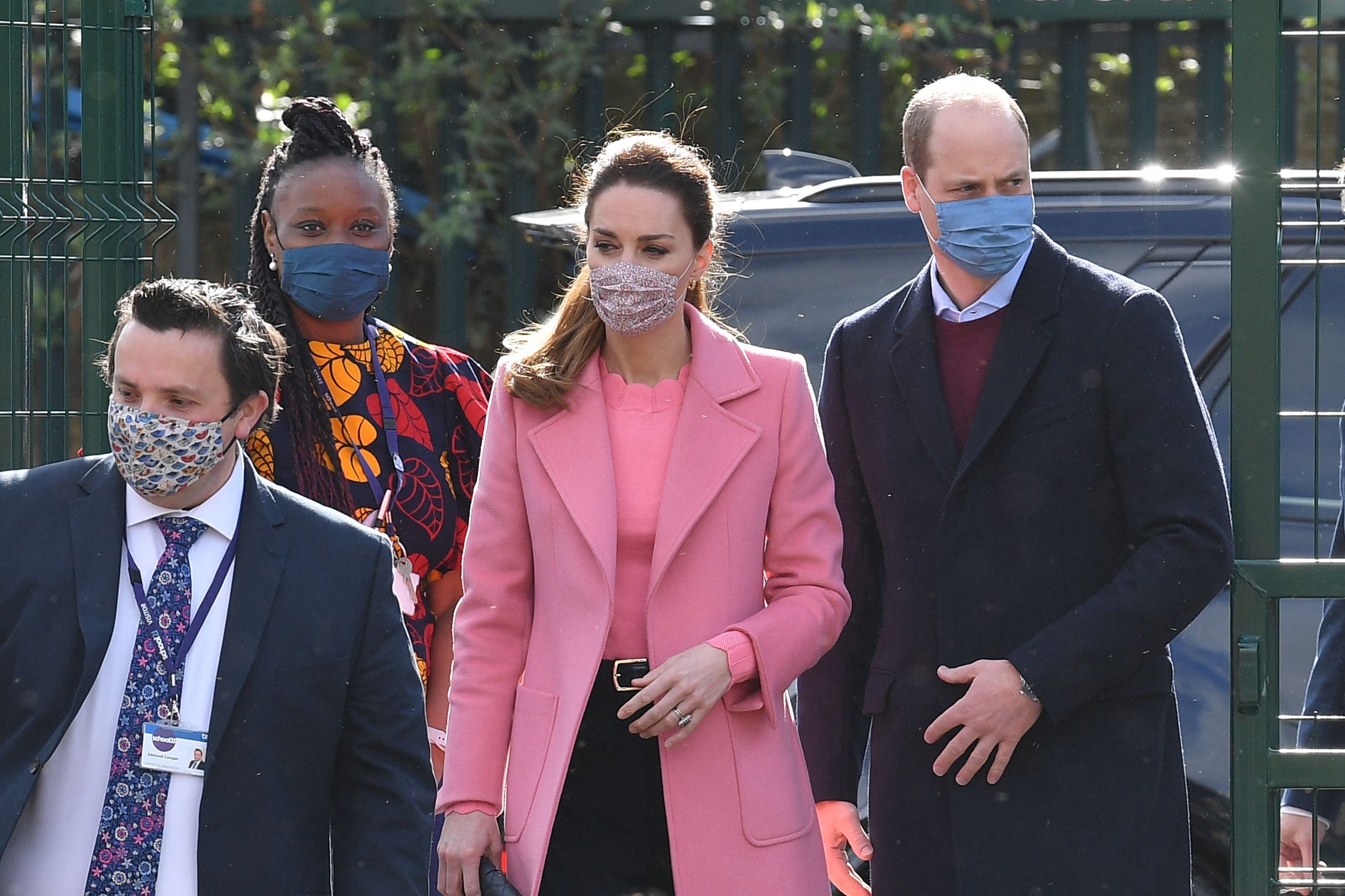 Prince William defended the Royals during a school visit earlier this year