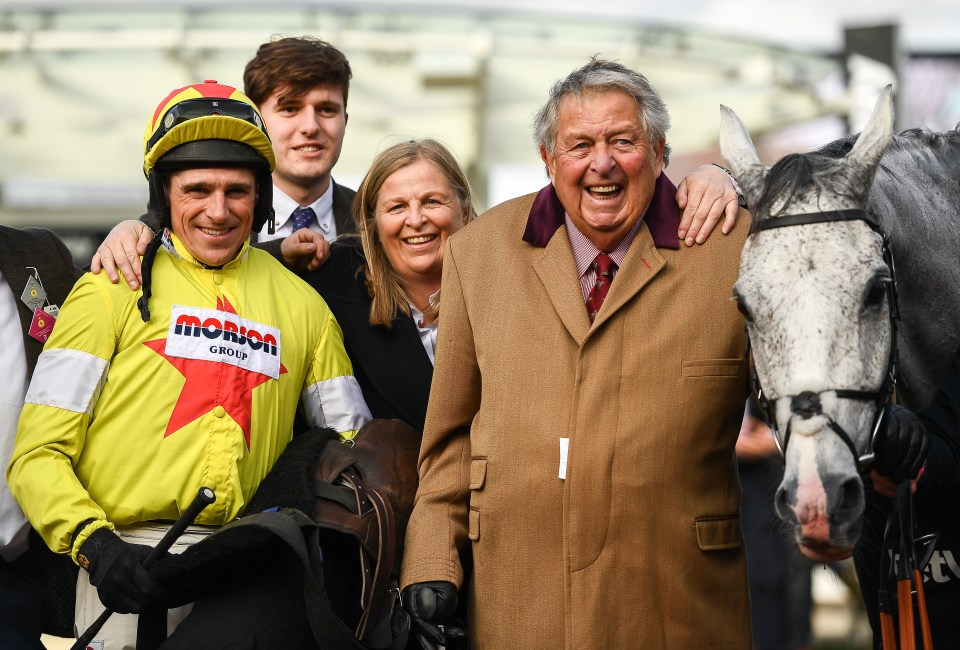 Hales was all smiles with Politologue after last year’s Champion Chase