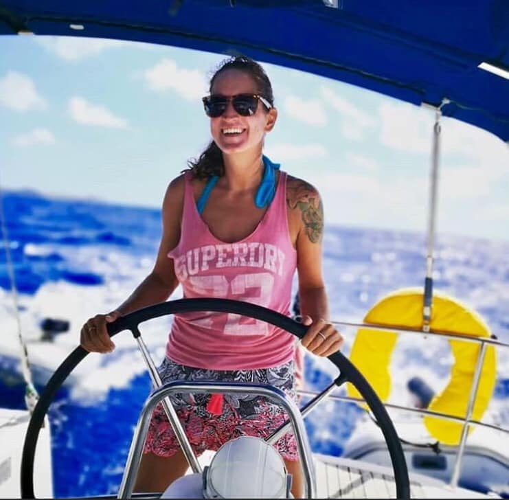 Sarm Heslop vanished from the catamaran she shared with American boyfriend Ryan Bane off St John, US Virgin Islands