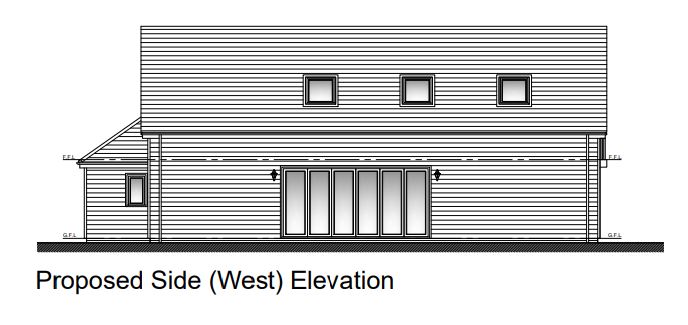 Plans show the proposed layout of the entertainment space at his Sussex pad