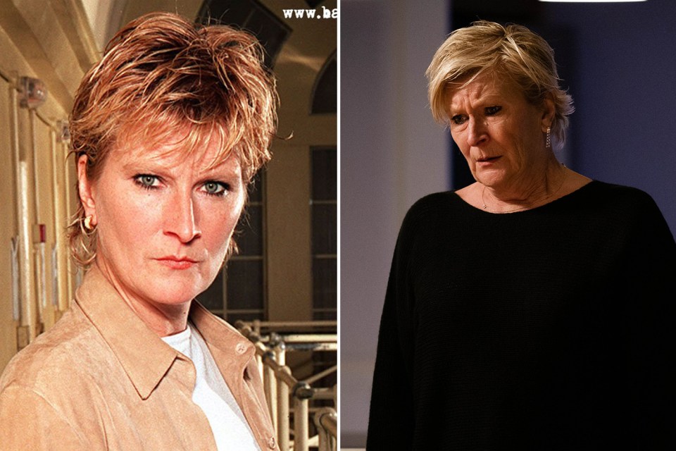 Linda Henry played Yvonne Atkins and plays equally tough Shirley Carter in EastEnders now