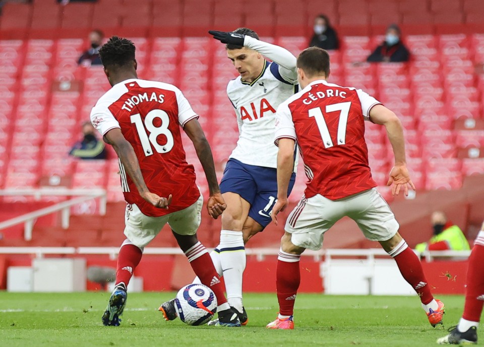 Lamela scored a brilliant rabona - hailed by Jamie Redknapp as 'one of the best Prem strikes ever'