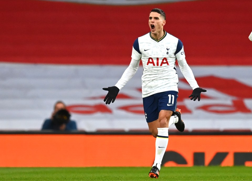 Lamela's piece of magic looked to have damaged Arsenal's morale