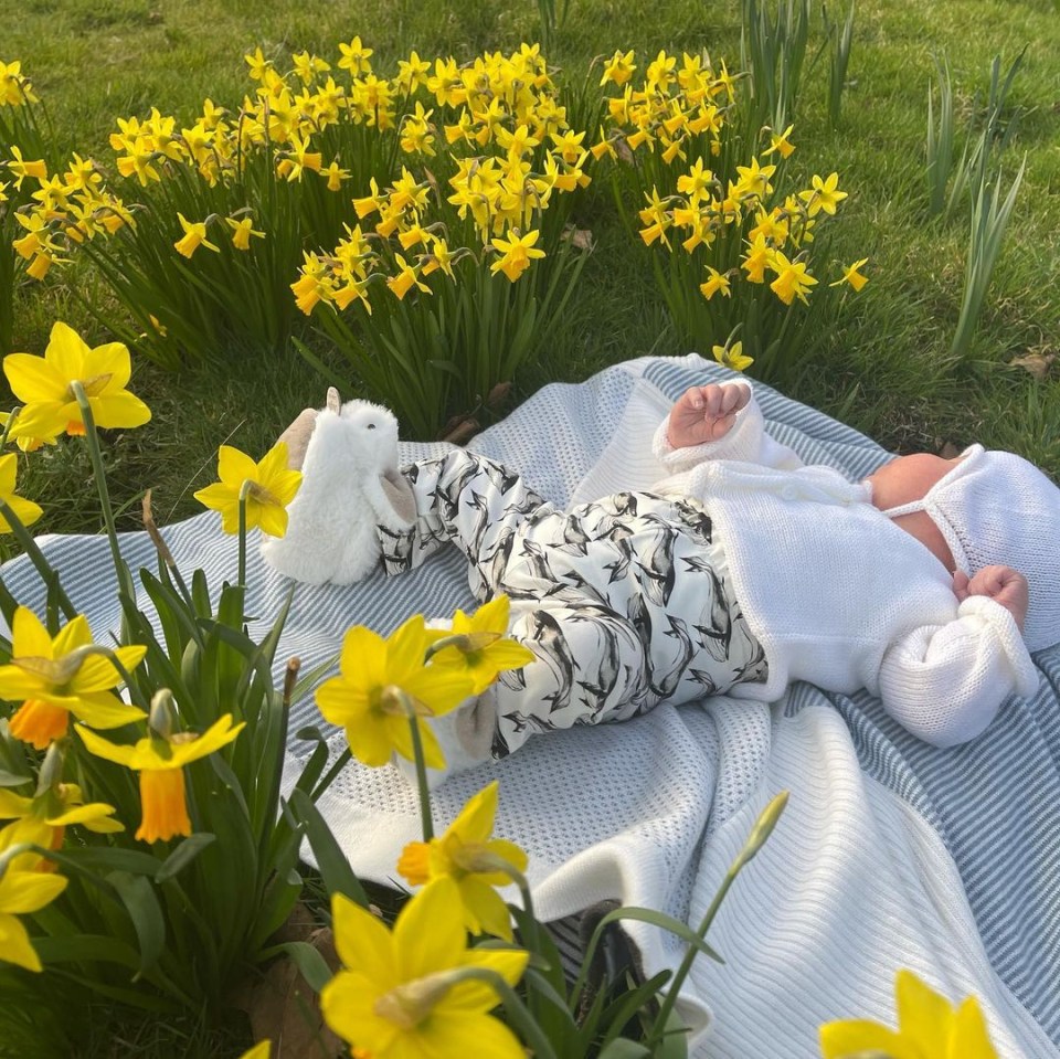 On Mother's Day earlier this month, Eugenie revealed another image of baby August