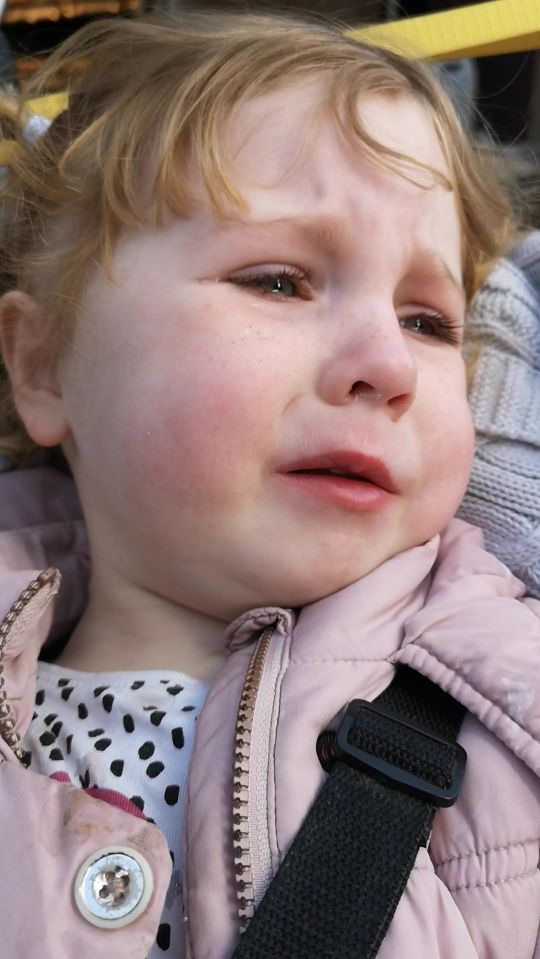 Lucinda Taylor-Milne had been travelling through Sheffield city centre on Tuesday morning last week when Lola became desperate to use the toilet