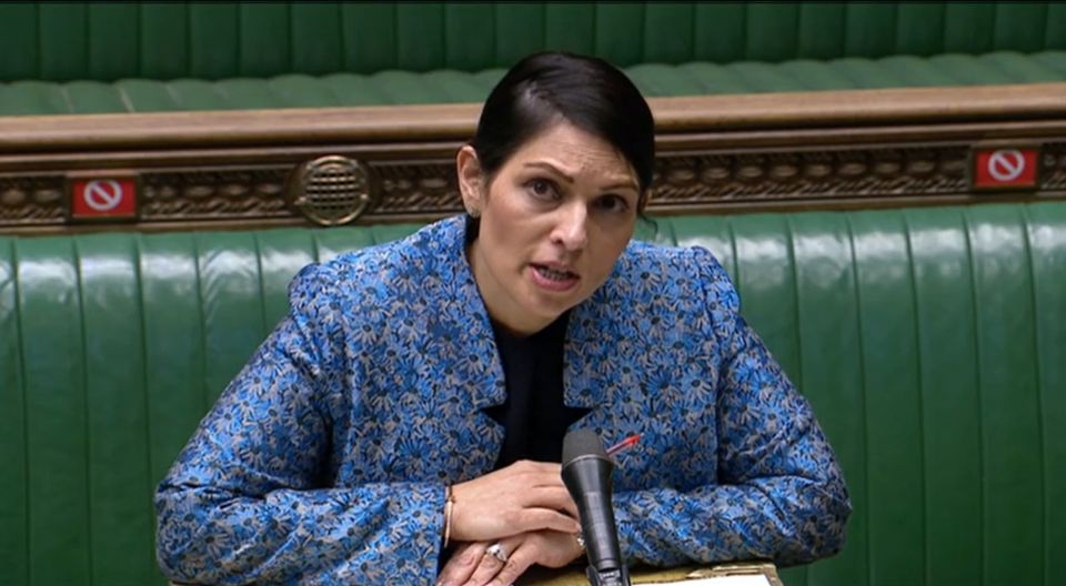 Home Secretary Priti Patel promised she would work with Labour and others to help protect women