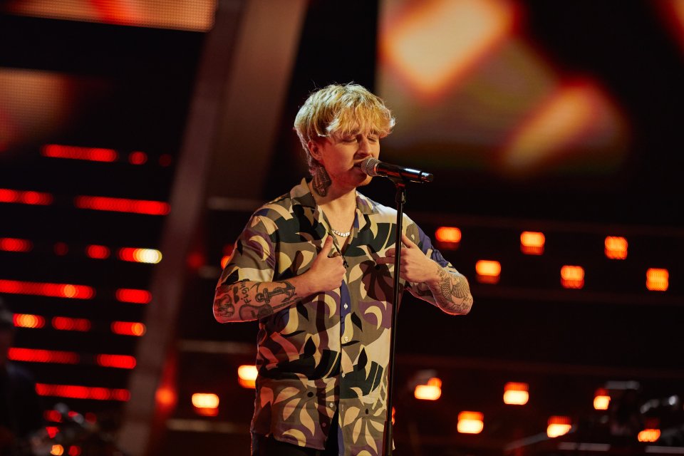 Craig Eddie was the bookies' favourite to win The Voice