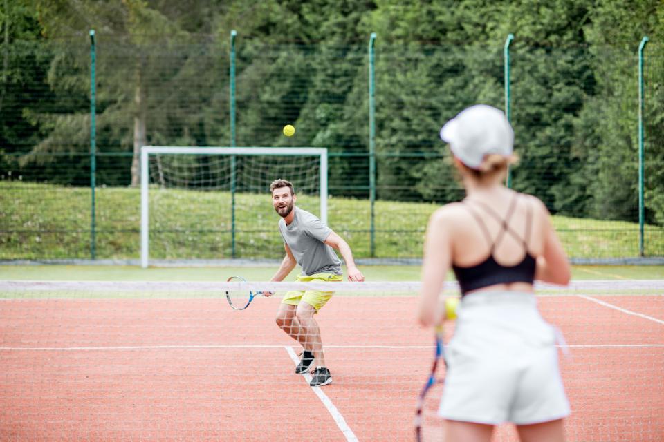 Brits can once again be able to play tennis with friends