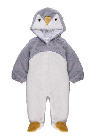 This penguin all-in-one looks like it could be cosy for a baby