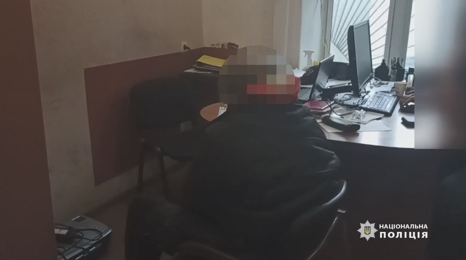 The man was questioned by cops in Odesa