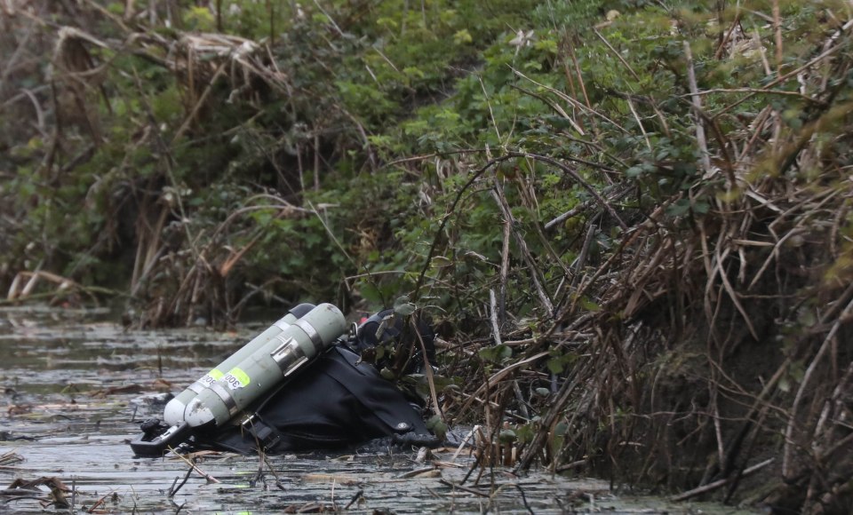 Cops have scoured water in Dover as part of the Sarah Everard murder investigation