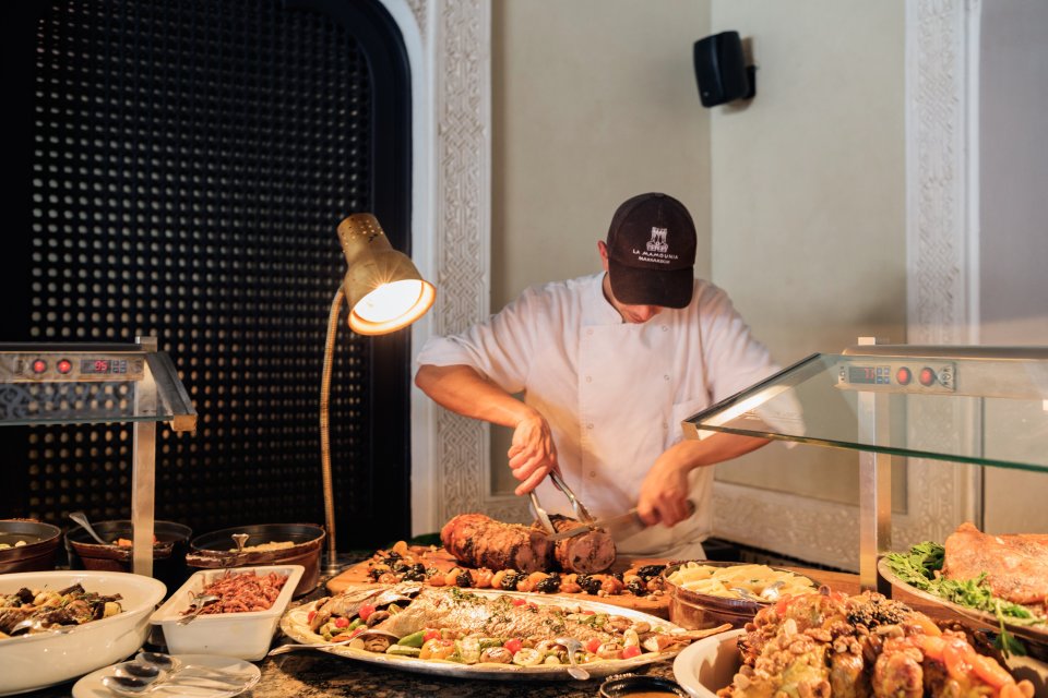 Moroccan dishes aren't just on on the menu with fancy pasties too