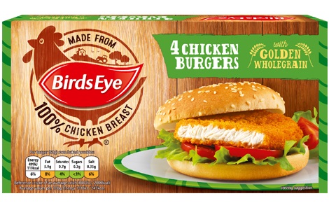 Birds Eye has withdrawn 200g of four chicken burgers with golden wholegrain