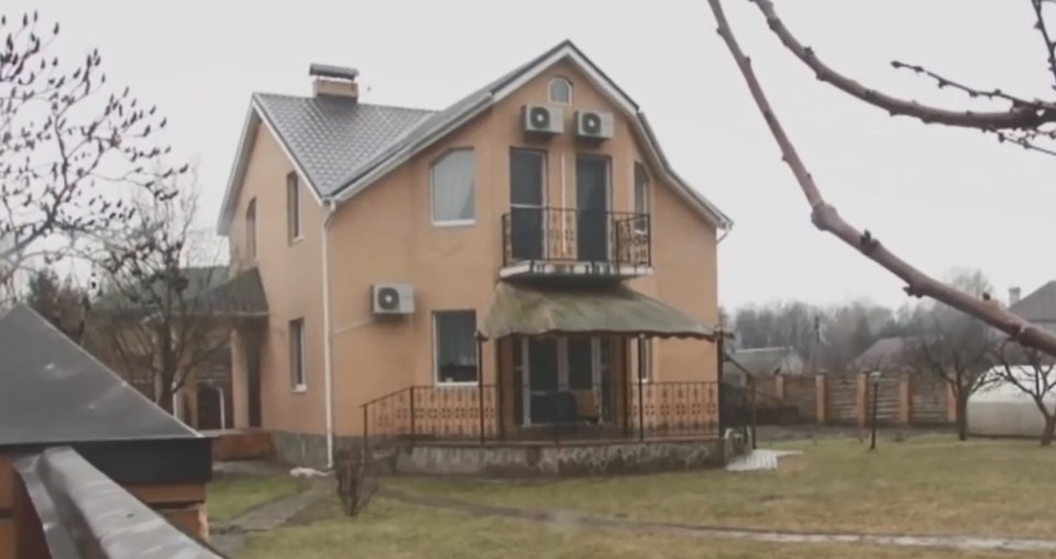 The family’s house where the killing occurred