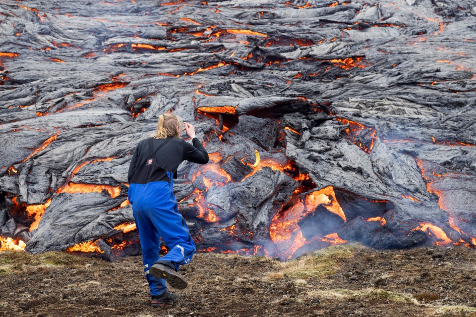 The eruption hasn't hurt anyone