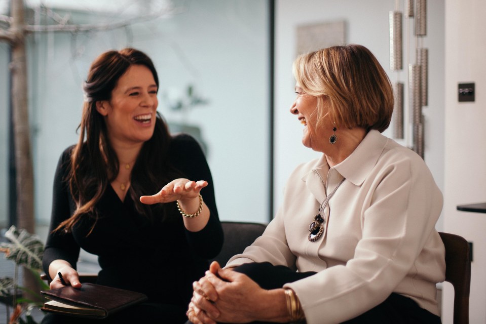 Gillian McCallum, left, and Dr Marie Wren setup their co-parenting service to give would-be parents a safer and more rigorous way of matchmaking