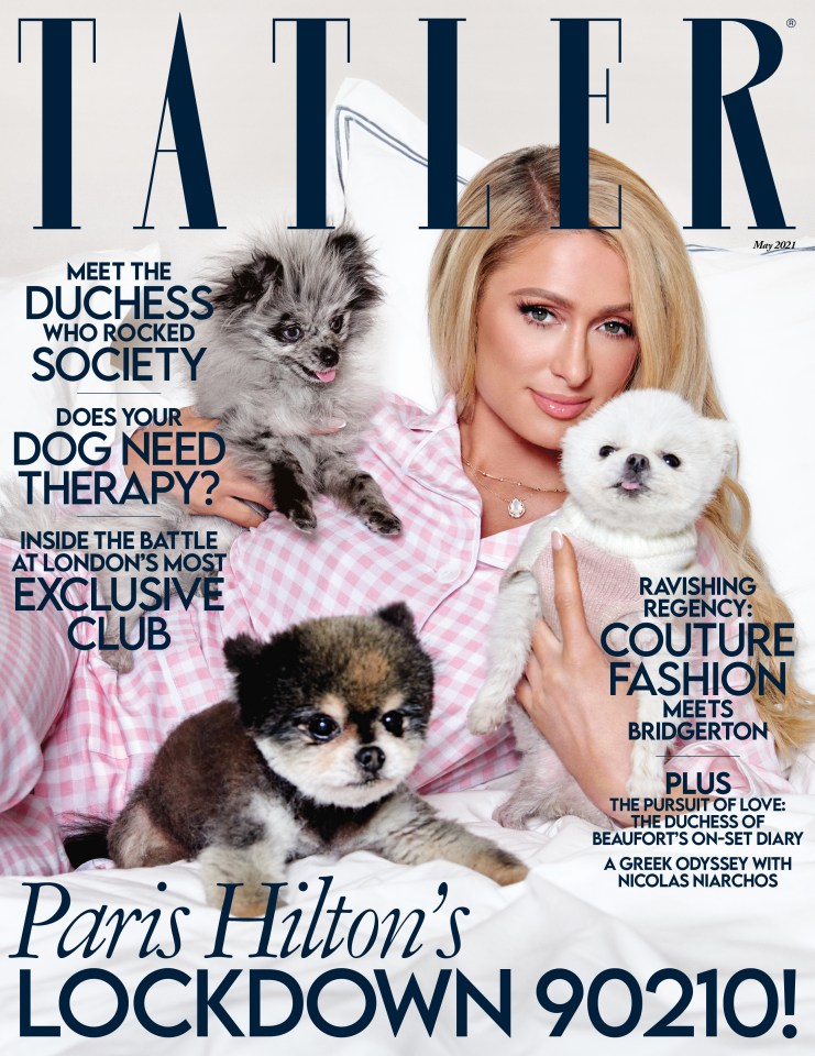 See Paris' full feature in the May issue of Tatler