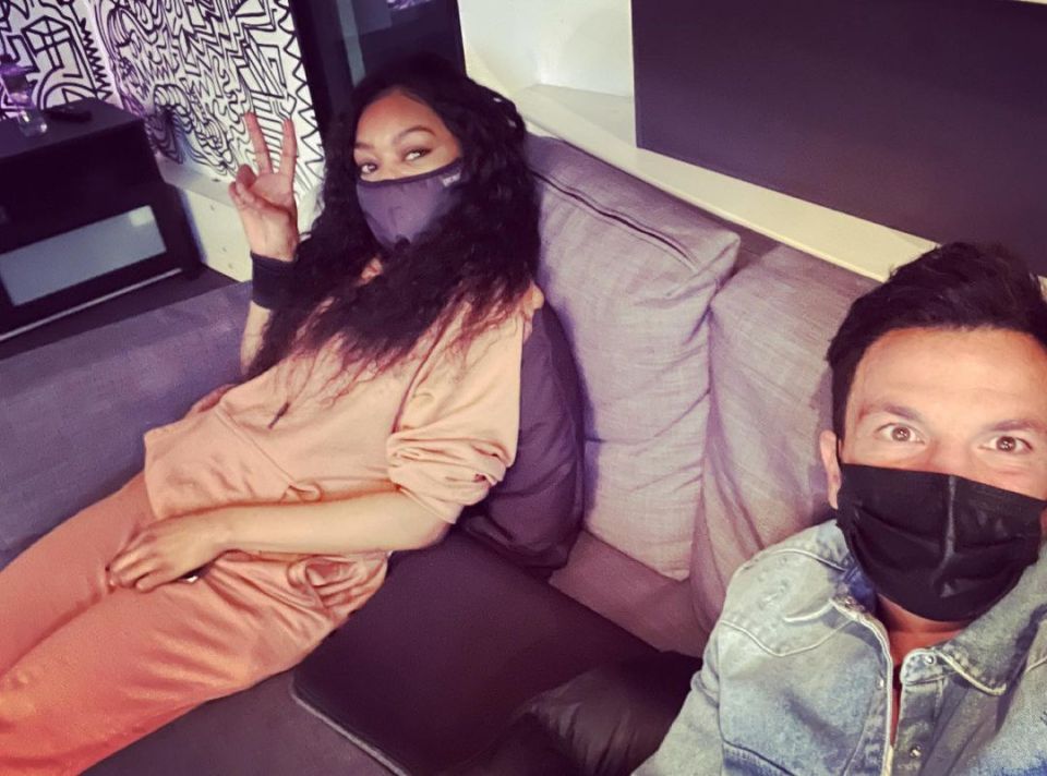 Lady Leshurr and Peter Andre are working together on music