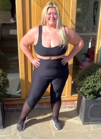 Gemma Collins flashed her shrinking tum