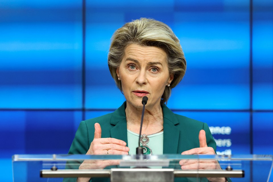 Ursula Von der Leyen warned the EU may still block AstraZenaca jab exports