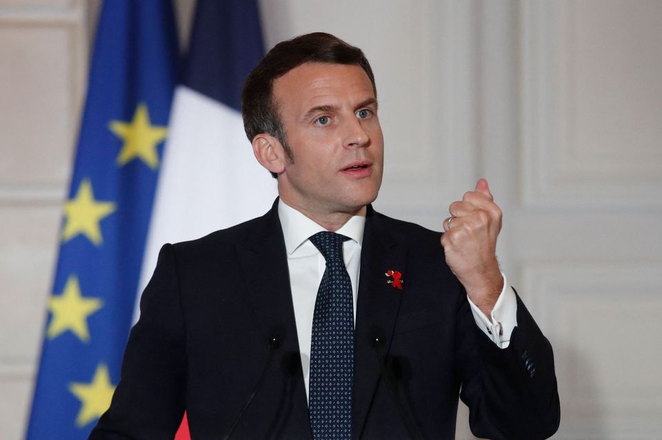 Emmanuel Macron is leading hardliners in Europe