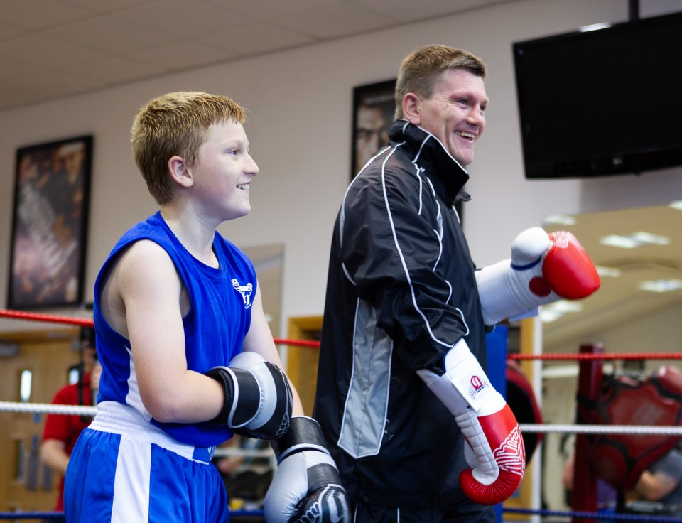 Campbell is hoping to follow a similar path to Conor Benn, who is also in his famous dad Nigel's shadow