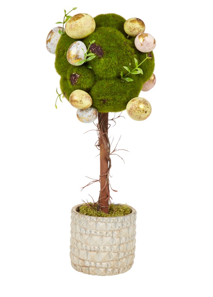 TK Maxx is also selling a cute Easter egg tree for £14.99