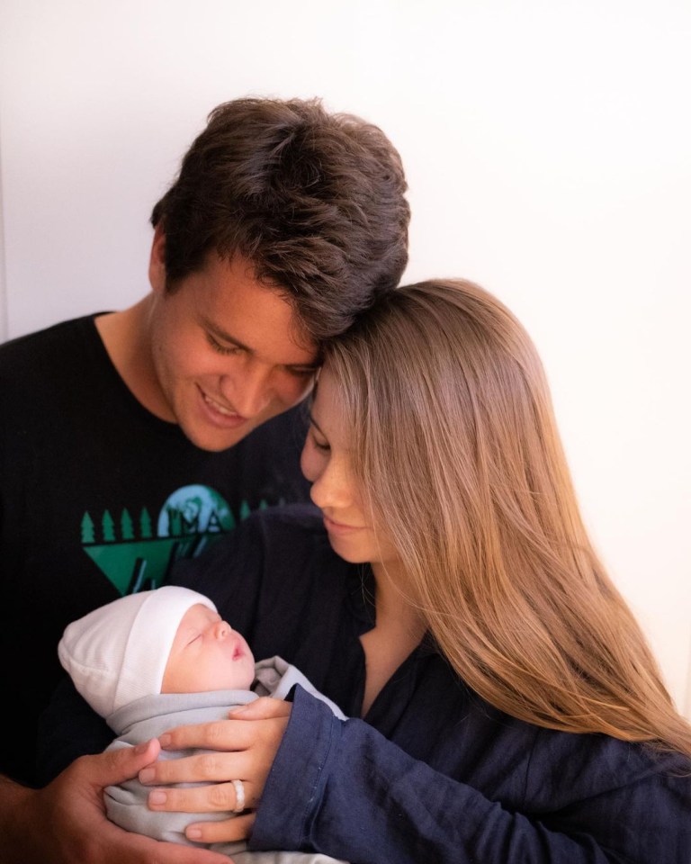 Bindi Irwin and her husband Chandler Powell have welcomed their first child together