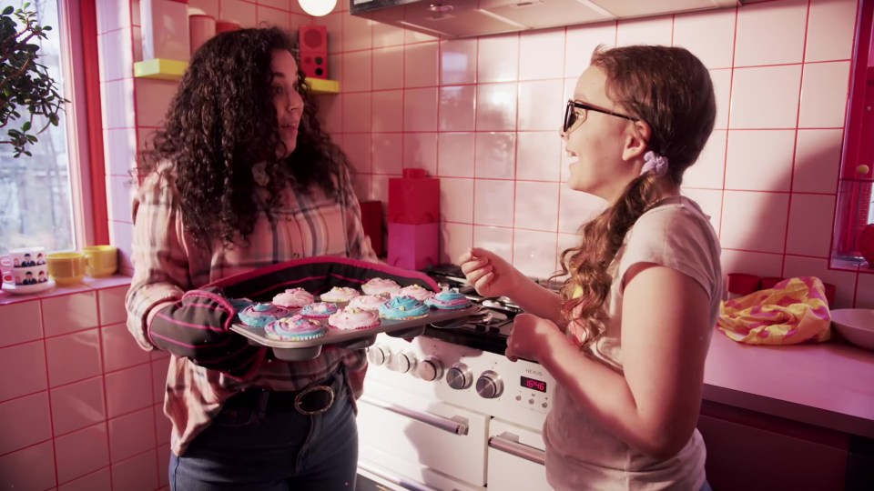 Dani Harmer and Emma Maggie Davies star in the music video