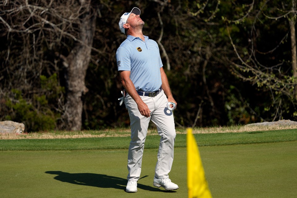 Westwood was on the green before his friend pulled the ace out the bag