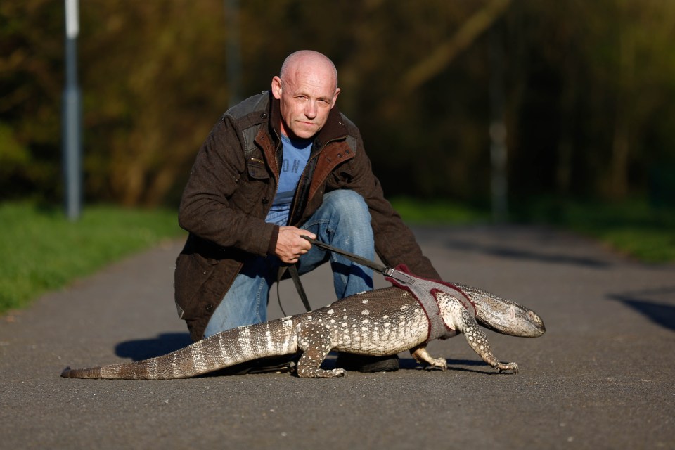 Gary Smith from Derby keeps almost 50 dangerous animals in his three-bedroom terraced house