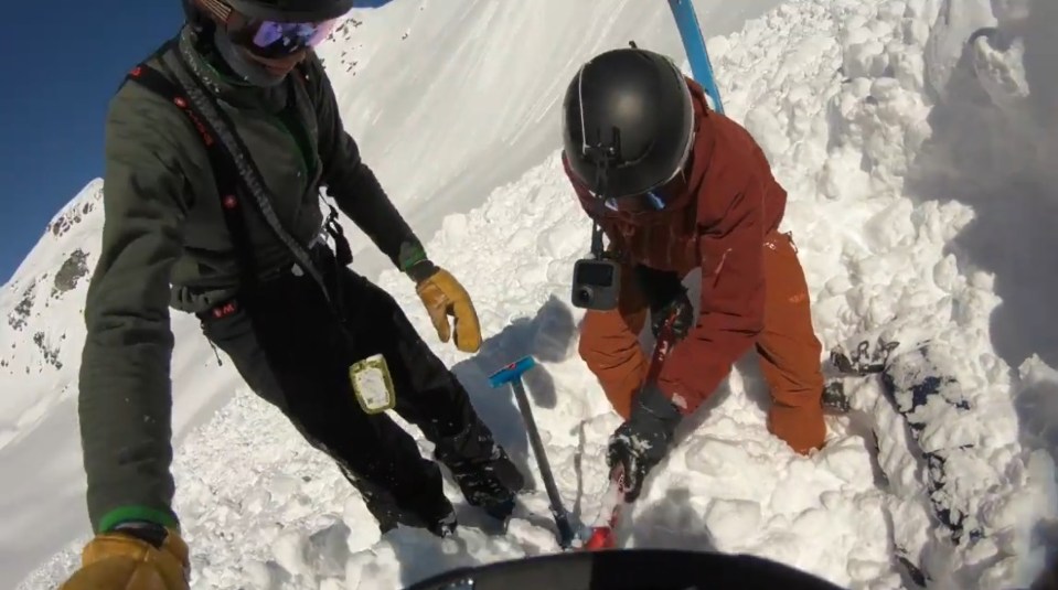 Brothers Lake and Forrest were skiing with friends before the avalanche hit