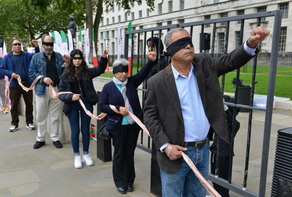 Protests against the death penalty were carried out in October last year