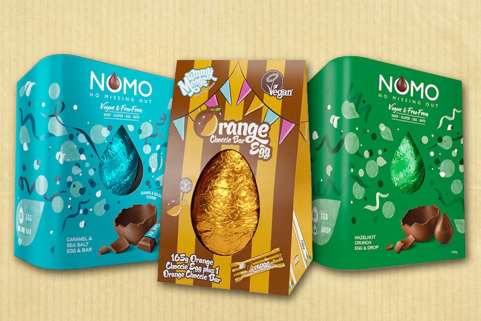 Holland & Barrett is a good place to shop if you're looking for vegan, gluten and dairy free Easter eggs