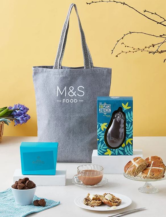 You can now pre-order a Vegan Egg Plant Kitchen Chocolate Egg Gift from M&S