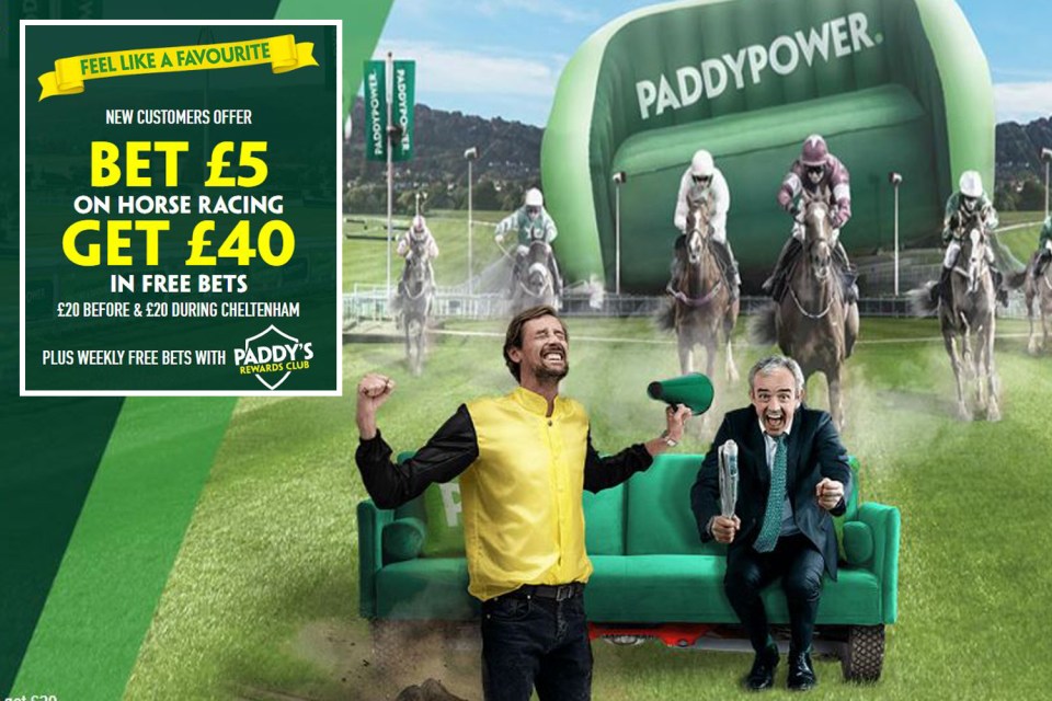 Paddy Power have a great new customer offer for Cheltenham