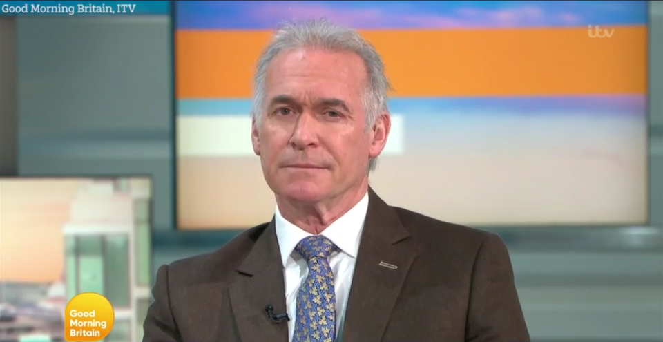 Dr Hilary Jones this morning admitted he was worried about lockdown restrictions ending