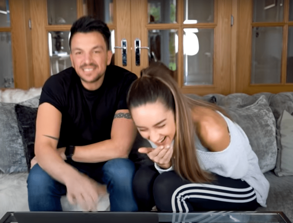 Peter Andre’s wife Emily called him ‘cringe’ in their latest YouTube video