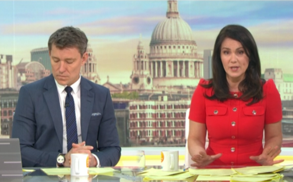 Thierry spoke to Ben Shephard and Susanna Reid