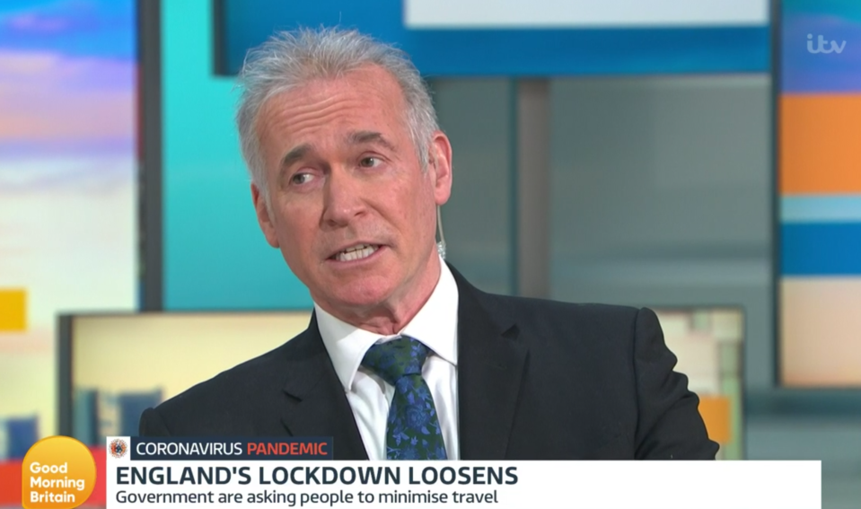 Dr Hilary Jones told Good Morning Britain viewers there will be more Covid variants as he begged Brits to follow the lockdown rules