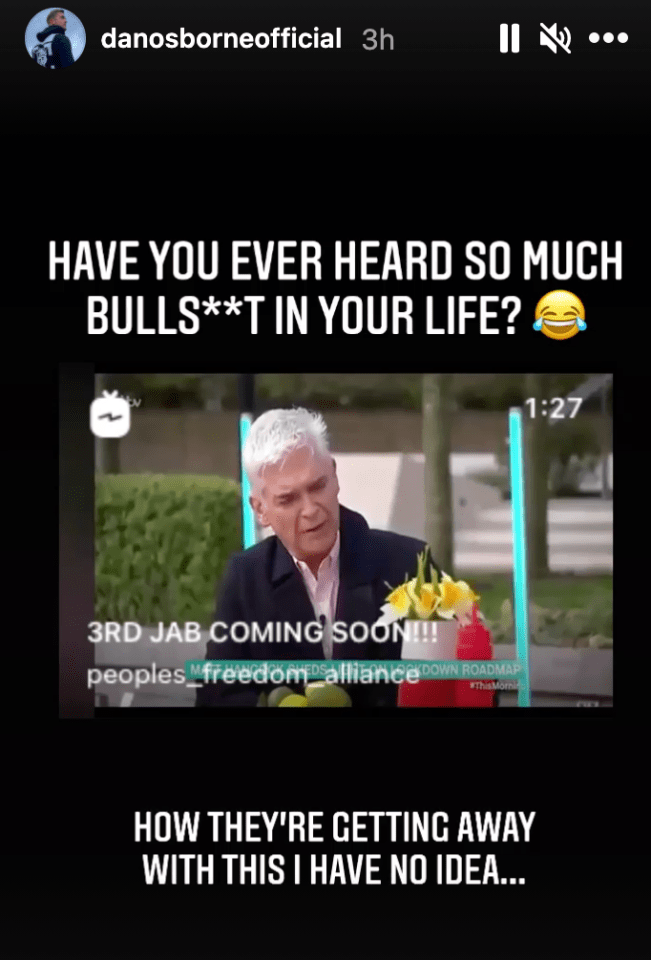 Dan asked ‘Have you ever heard so much bulls**t in your life?’