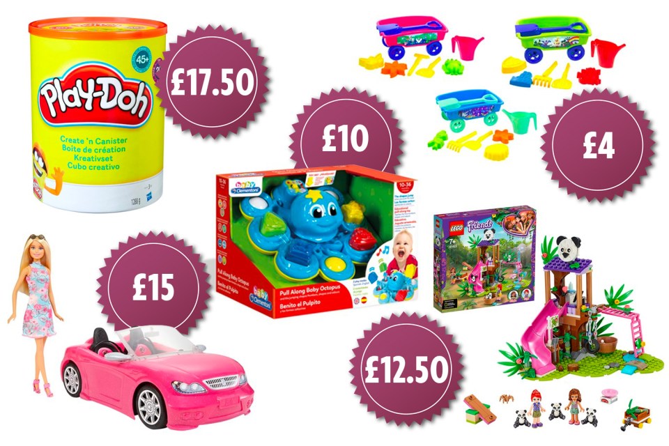 We've rounded up our best picks in the Tesco Clubcard toy sale