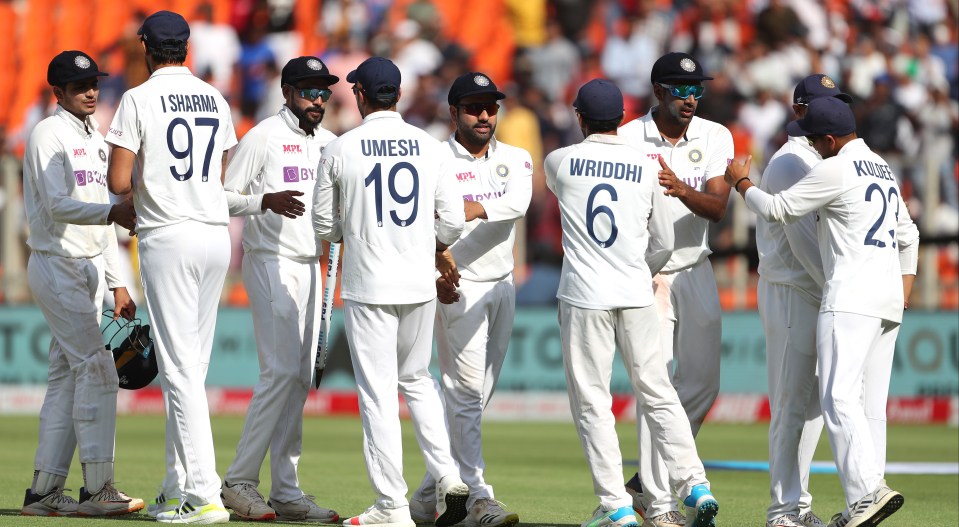 India sealed a thumping victory in the fourth Test and a 3-1 series victory