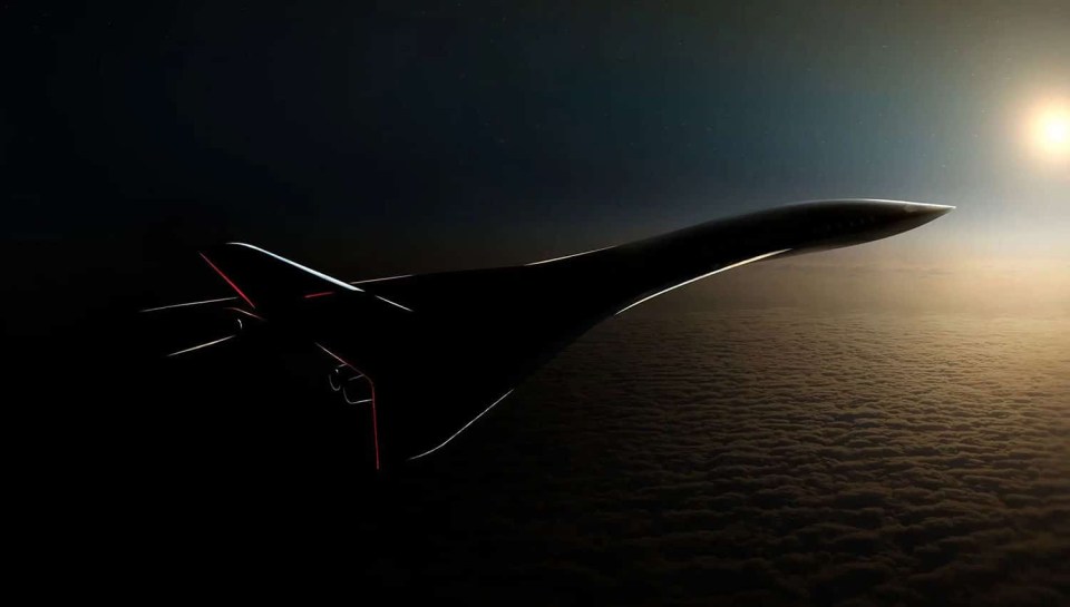 Aerion has only released this shadowy render of the AS3 plane so far