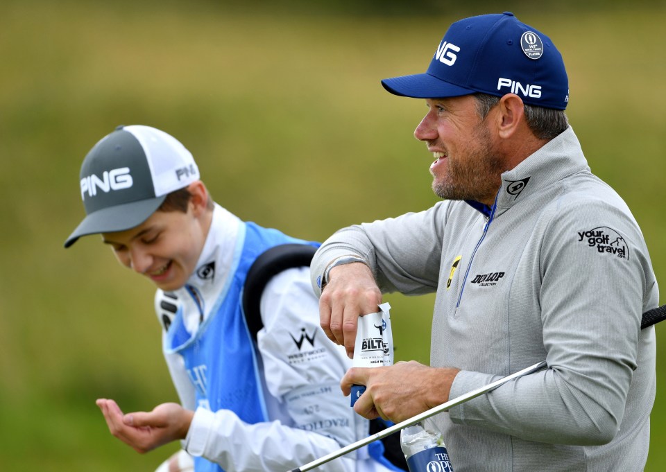 Sam will caddie for dad Lee on their 'lads-and-dads' trip to Augusta in April