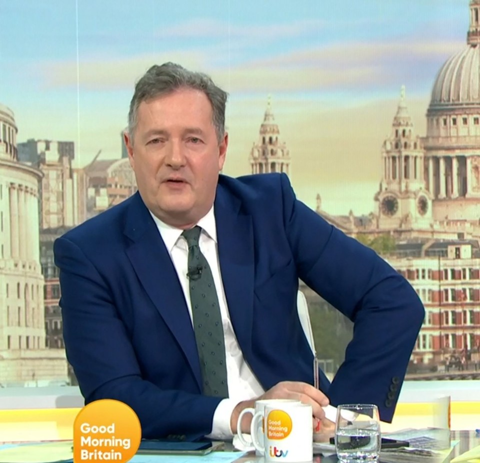 Piers is a fierce critic of Meghan Markle