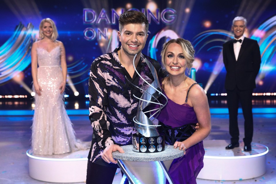 Sonny was crowned the winner of Dancing On Ice 2021 with his skating partner Angela Egan