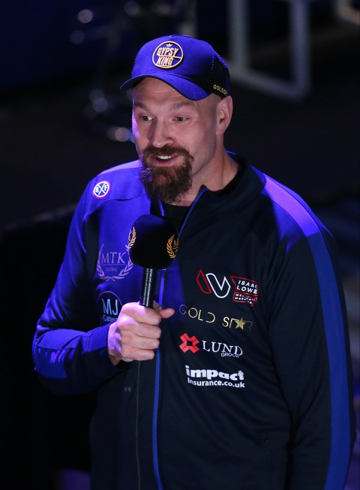 Tyson Fury recently claimed he’s stopped training