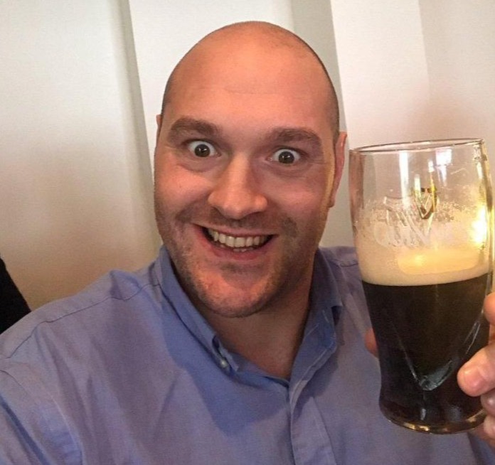 Tyson Fury has claimed he’s drinking 12 pints a day and not training in frustration over the drawn-out Anthony Joshua fight negotiations